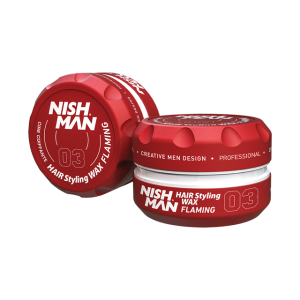 Nishman - 03 Styling Wax Flaming - Pomada do włosów 150ml