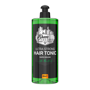 The Shave Factory - Hair Tonic Menthol - Tonik do włosów ultra strong - 500ml
