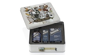 Proraso - Azur Lime - Beard Kit, Zestaw do pielęgnacji brody, na prezent w metalowej puszce