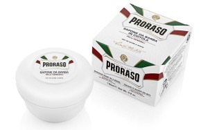 Proraso - Sensitive, linia Biała - Mydło do golenia do skóry wrażliwej, łagodzący podrażnienia 150ml