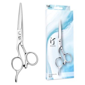 KAI Japan - Migiwa - MGW 55 OSL - Japońskie nożyczki fryzjerskie/barberskie roz. 5,5 dla leworęcznych